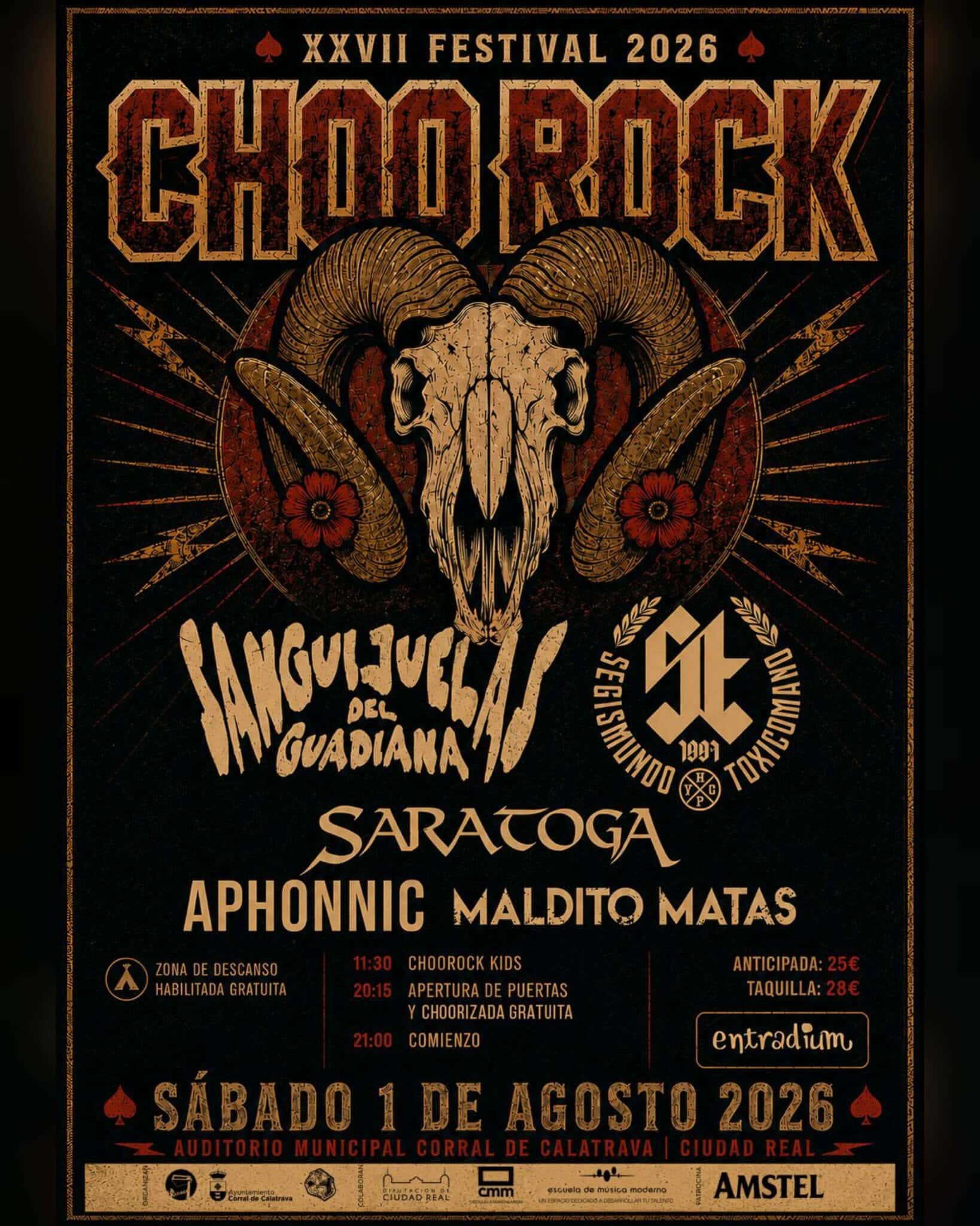 ChooRock 2026: rock, humor y sabor manchego