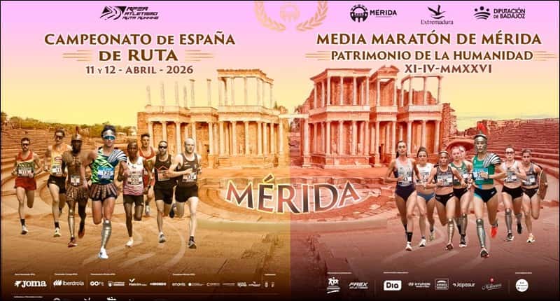 Maratón de Mérida: jersey, medallas y cómo inscribirse