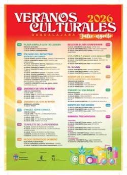 Veranos Culturales 2026: más de 50 citas gratuitas
