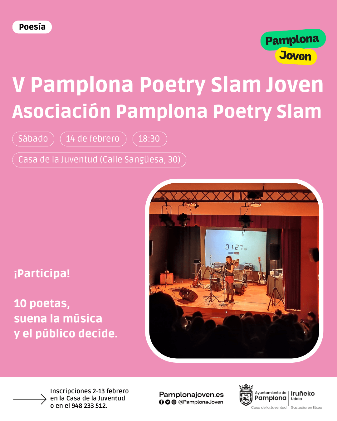 Slam poetry de febrero