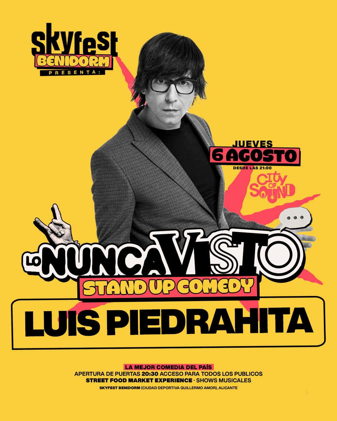 El SkyFest de Benidorm y sus noches de comedia