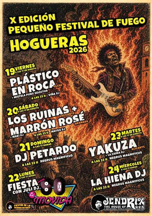 El Pequeño Festival de Fuego cumple diez años en Alicante