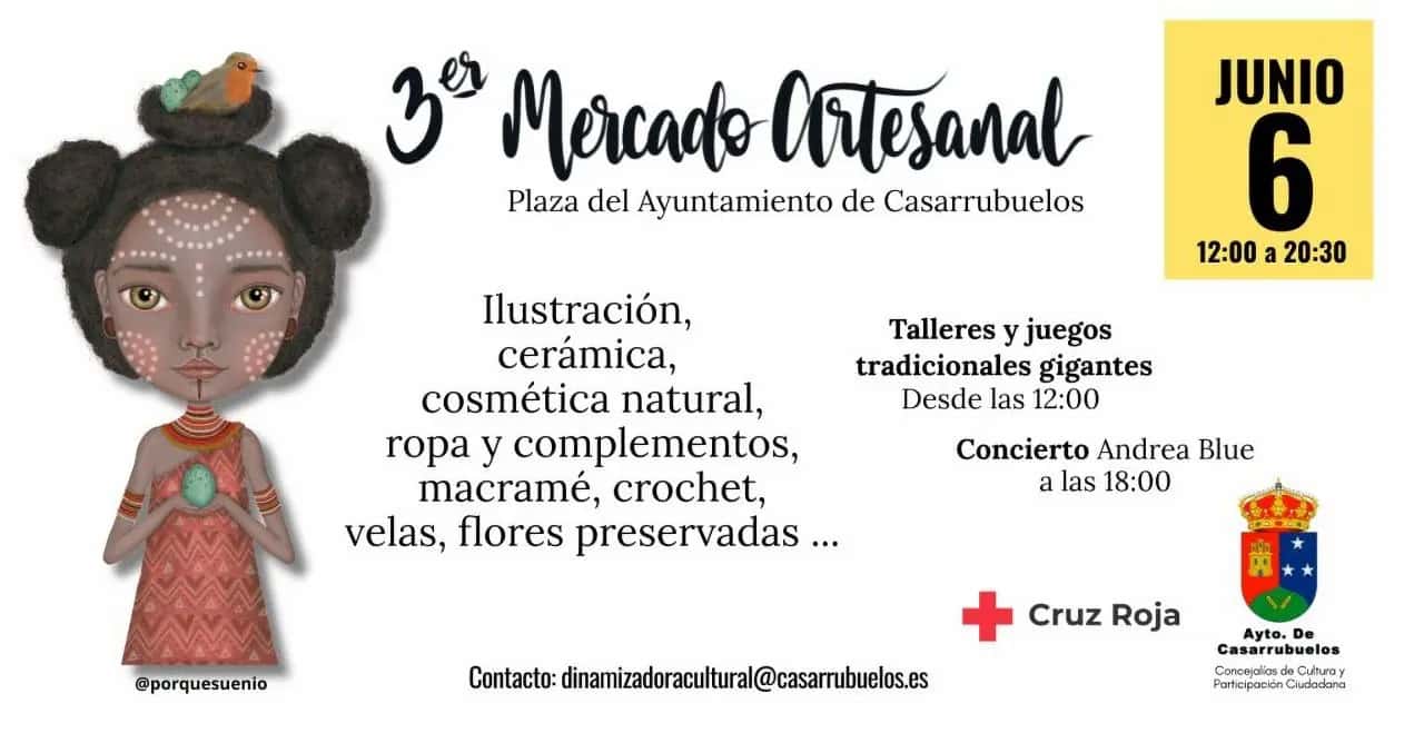 Escapada cultural al Mercado de Artesanía de Casarrubuelos