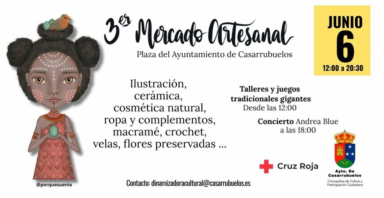 Escapada cultural al Mercado de Artesanía de Casarrubuelos
