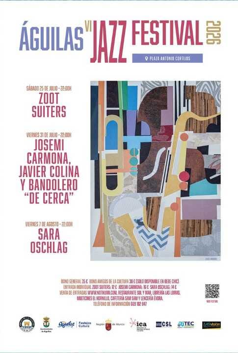 Águilas Jazz Festival 2026: tres noches de jazz en la costa