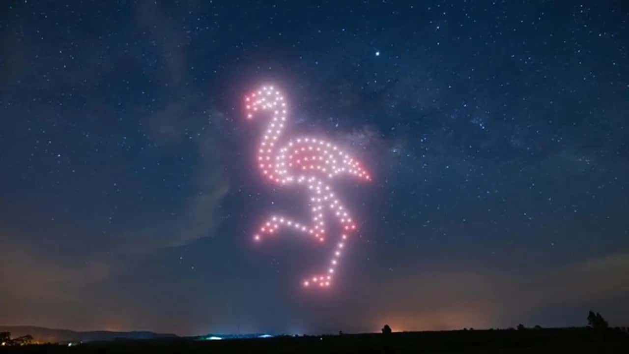 Espectáculo de 150 drones en el Lago de Loranca