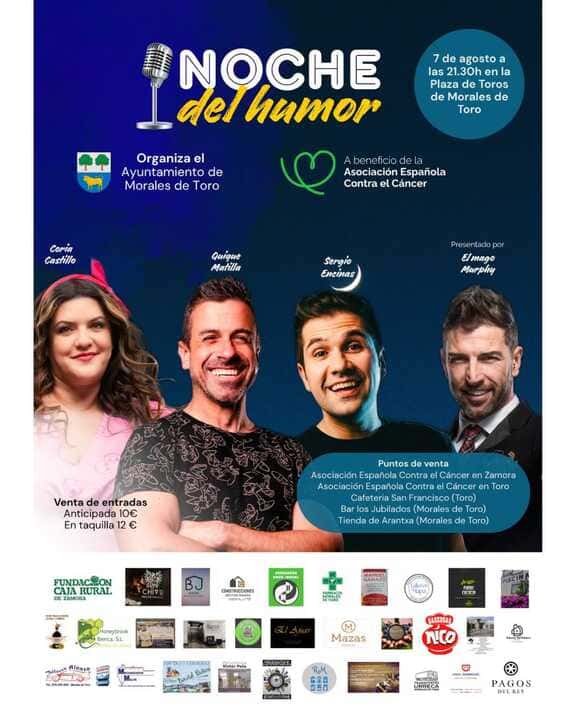 Humor solidario contra el cáncer en Morales de Toro