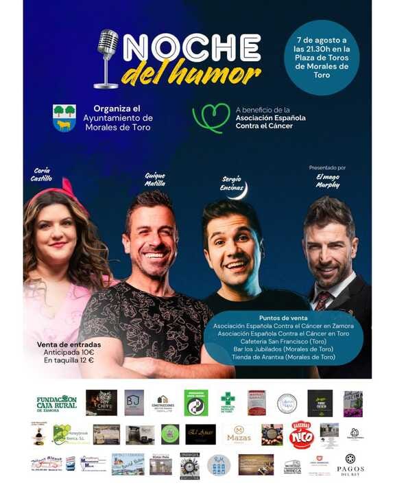 Humor solidario contra el cáncer en Morales de Toro