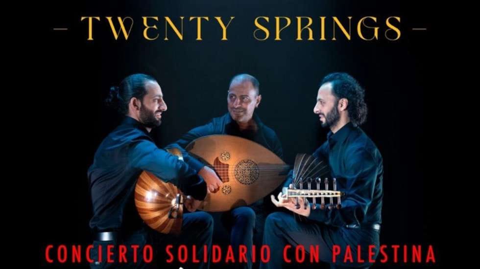 Concierto solidario de Le Trio Joubran