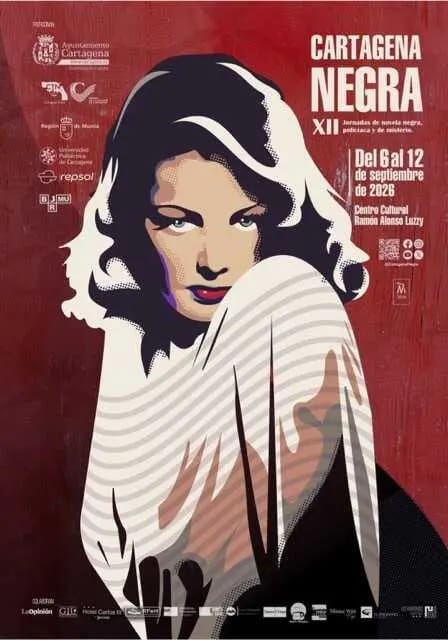 Cartagena Negra 2026: cine, libros y misterio