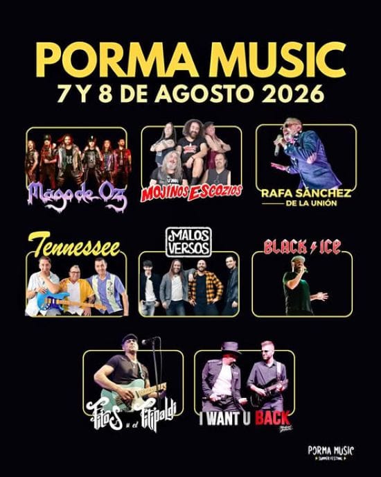 El Porma Fest 2026: dos noches de rock en Vegaquemada
