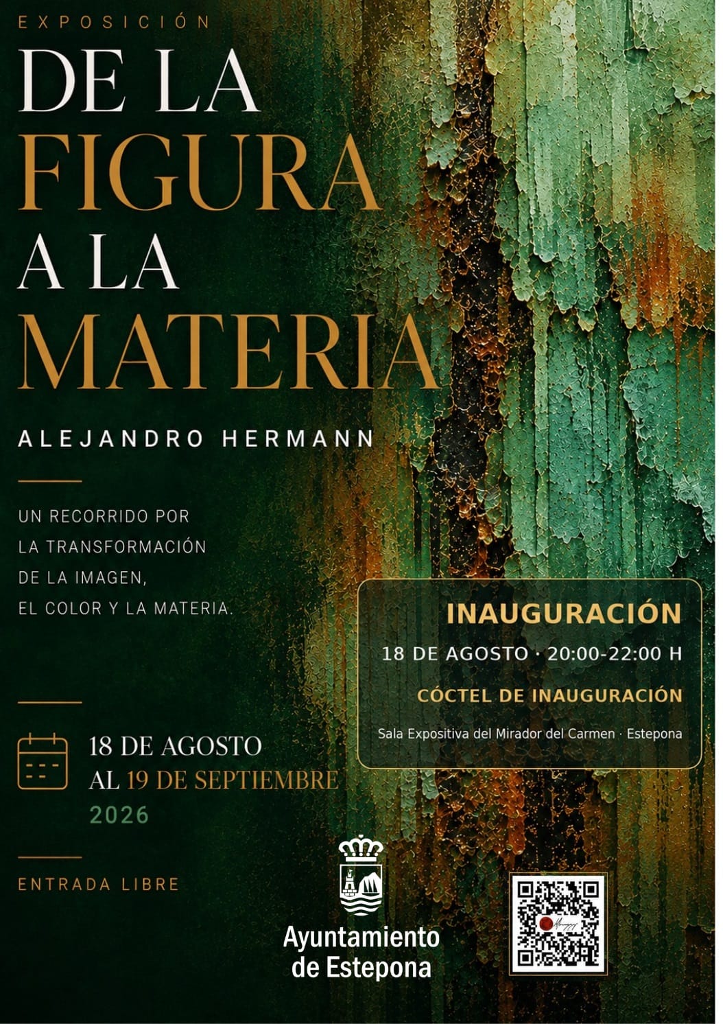 Exposición 'De la figura a la materia' de Alejandro Hermann
