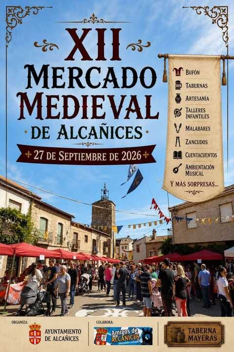 Mercado Medieval de Alcañices: plan familiar el 27-S