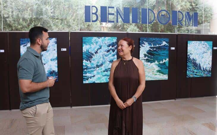 Exposición 'Mar' de Vicenta Meneses