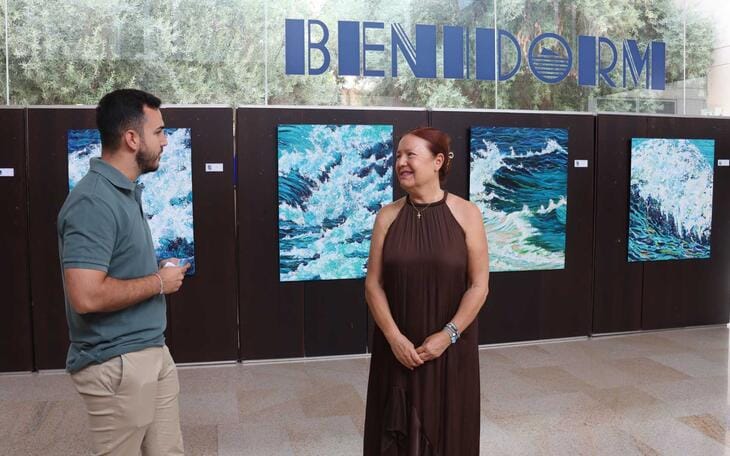 Exposición 'Mar' de Vicenta Meneses