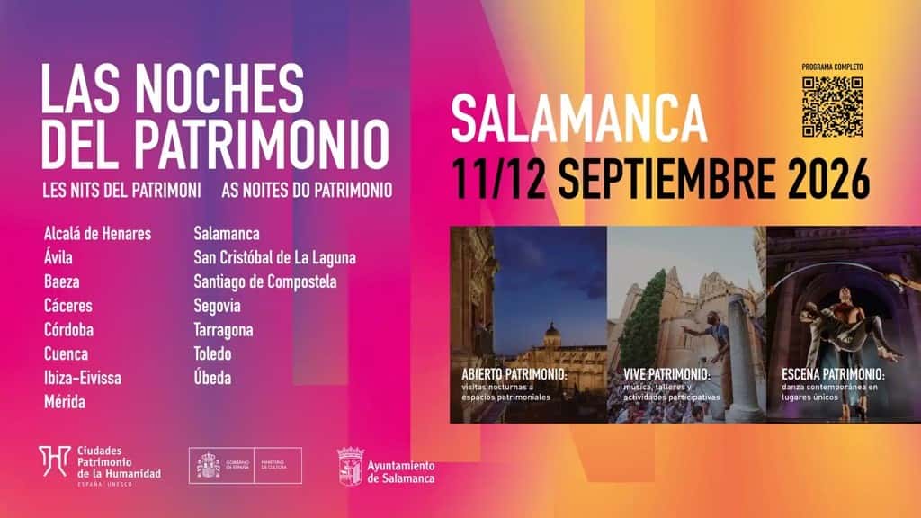 Las Noches del Patrimonio 2026 ya pasaron por Salamanca