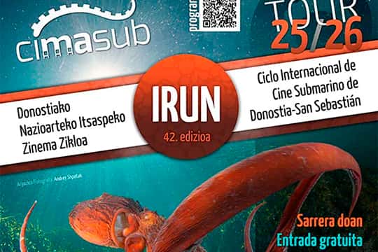 Ciclo Internacional de Cine Submarino de San Sebastián - Cimasub Tour 2026