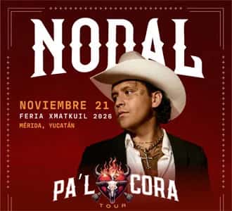 Feria Yucatán Xmatkuil 2026: Nodal y lo que se sabe