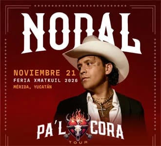 Feria Yucatán Xmatkuil 2026: Nodal y lo que se sabe