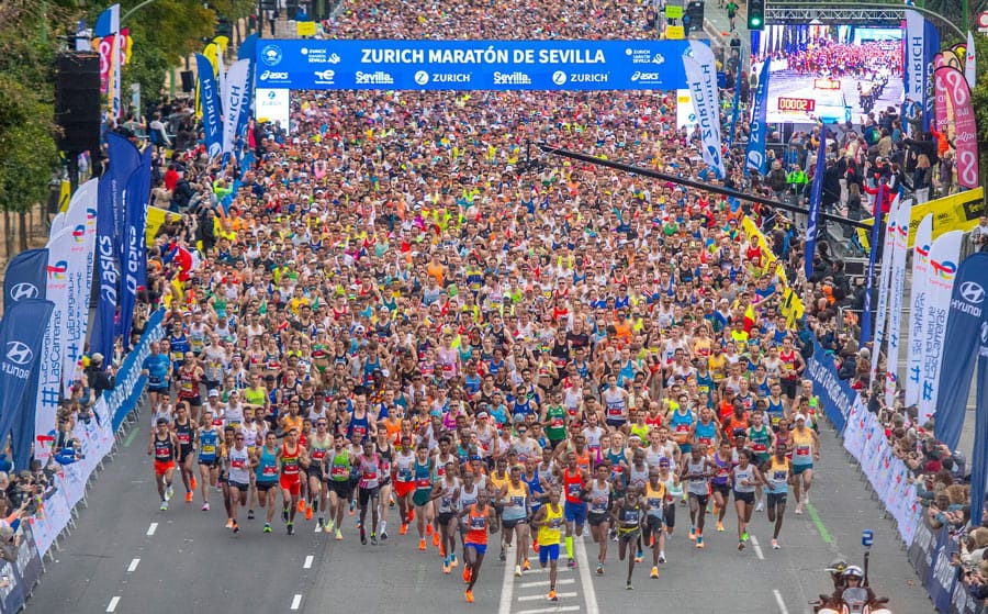 Guía para disfrutar el Maratón de Sevilla como espectador
