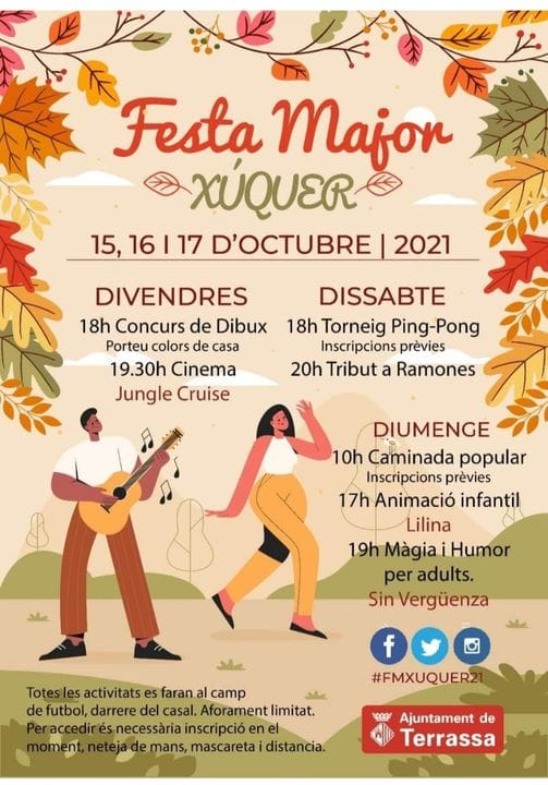La Festa Major del Xúquer se traslada a septiembre