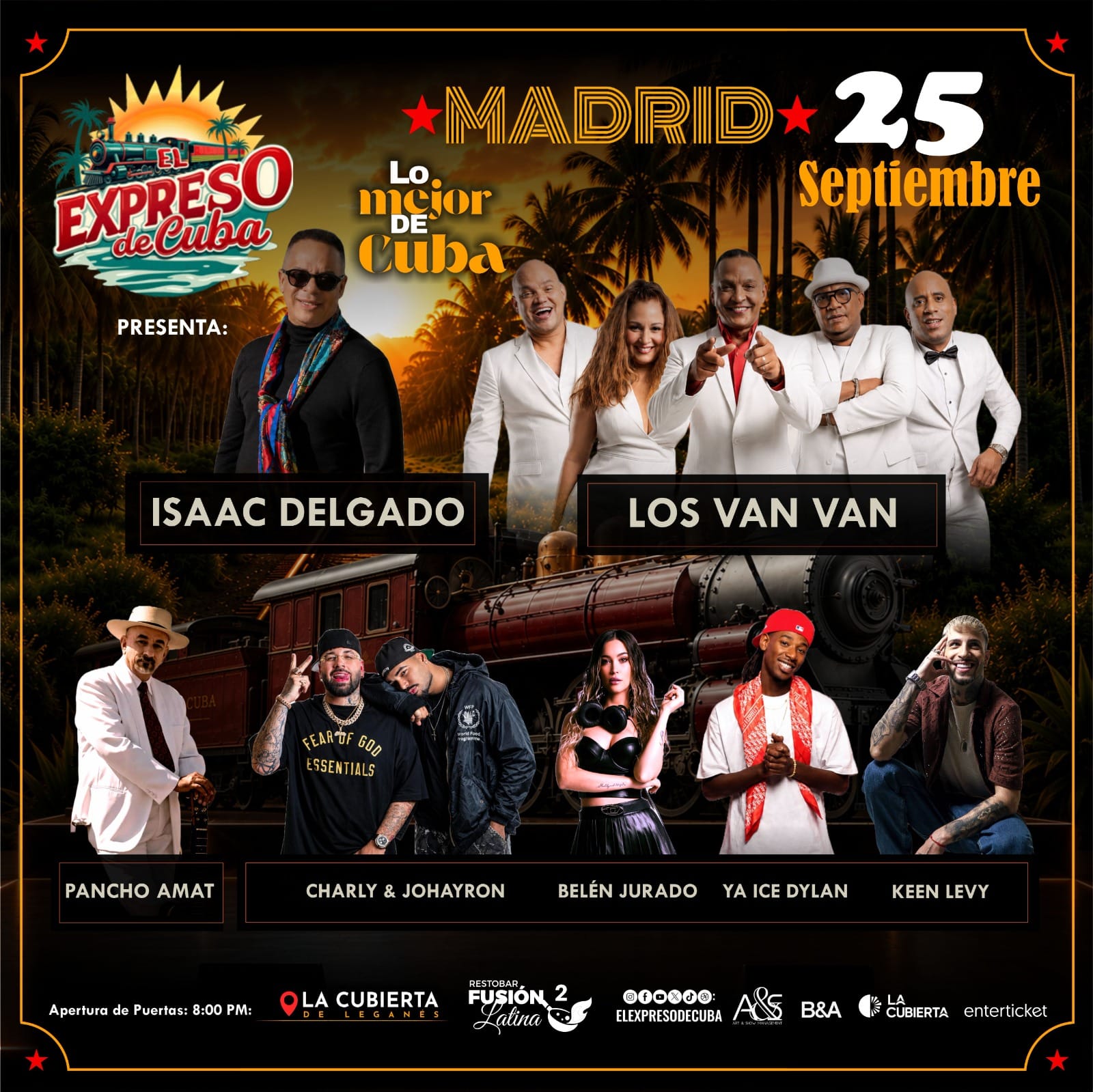 El Expreso de Cuba: dos noches de salsa en Leganés
