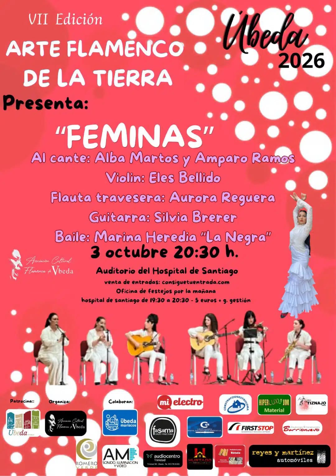Espectáculo flamenco: Féminas