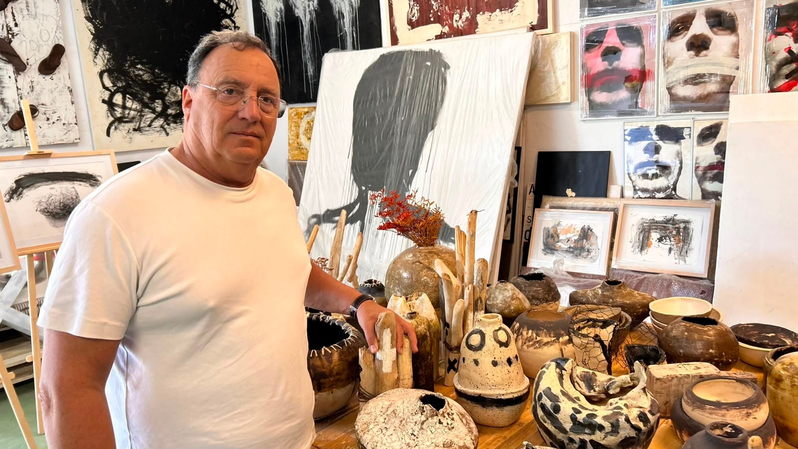 Sant Cugat se rinde al arte de Frederic Saint Pol
