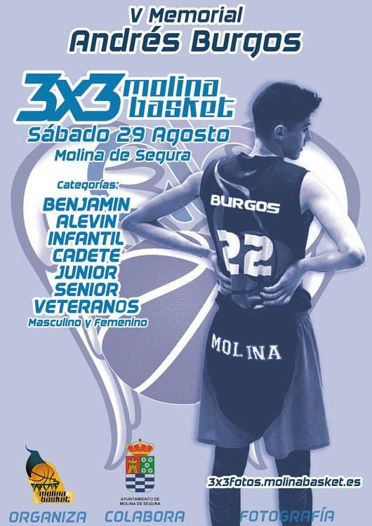 V Memorial Andrés Burgos: baloncesto 3x3 en El Romeral