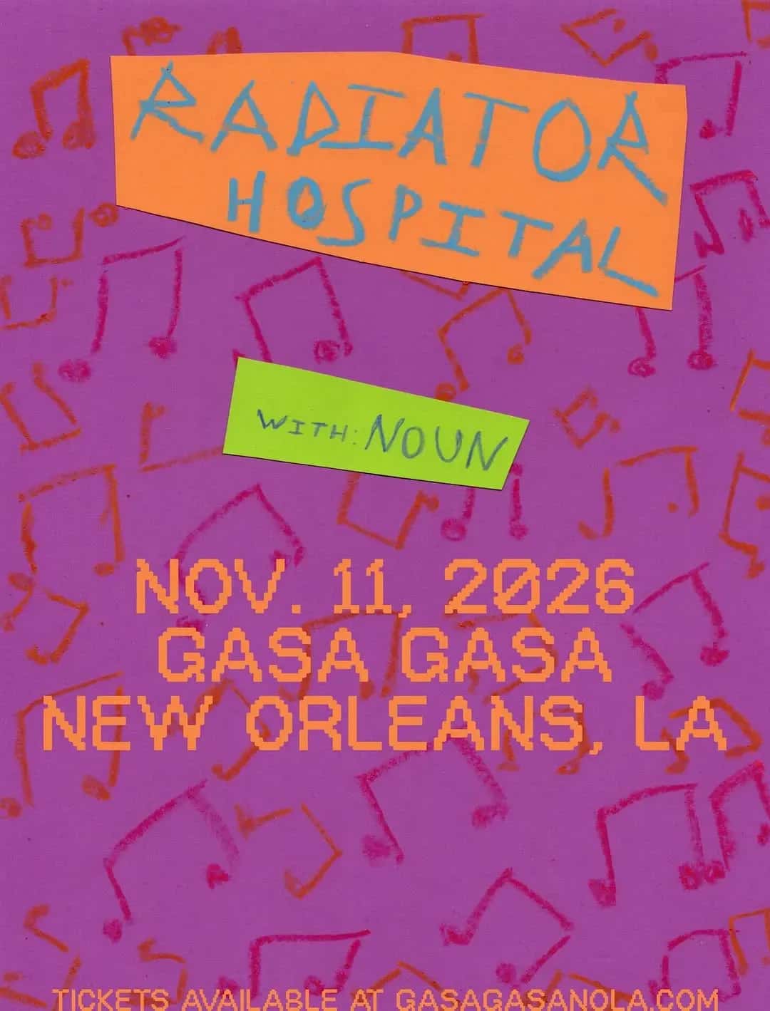 Radiator Hospital with Noun