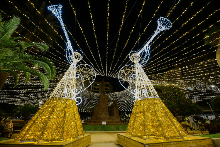 La Navidad se enciende en Las Palmas