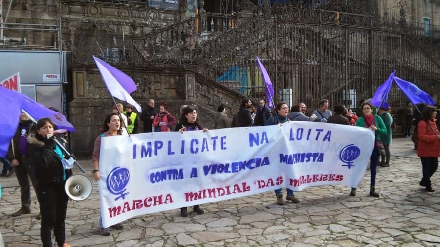 Manifestación 8M Pontevedra: Feminismo é revolución