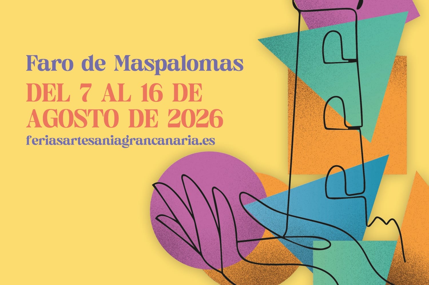 Artesanía de Telde en la Feria Verano Sur de Maspalomas