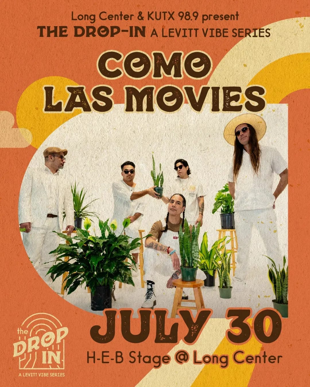 Levitt VIBE Live Music Series: The Drop-In Summer Concert Series w/ Como Las Movies + Los Desechos