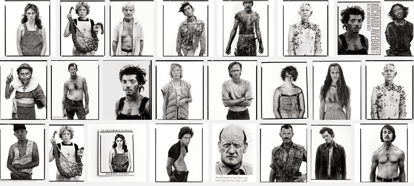 Richard Avedon. In the American West