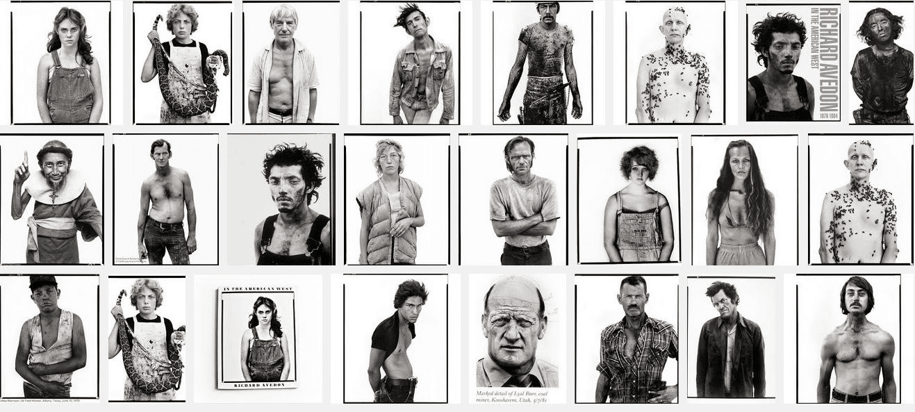 Richard Avedon. In the American West