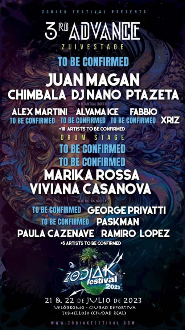 Guía del Zodiak Festival 2026 en Tomelloso