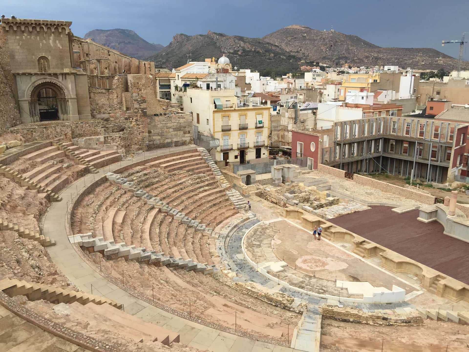 El teatro bajo la luz de la luna
