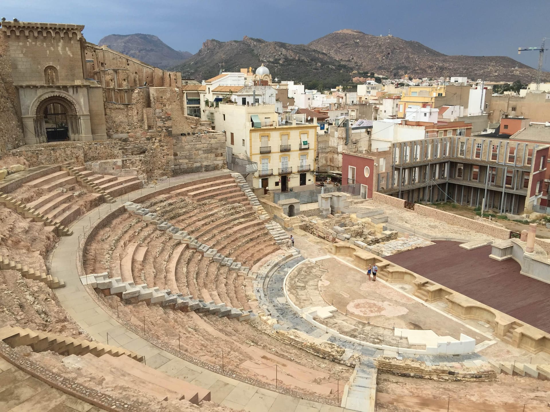 El teatro bajo la luz de la luna