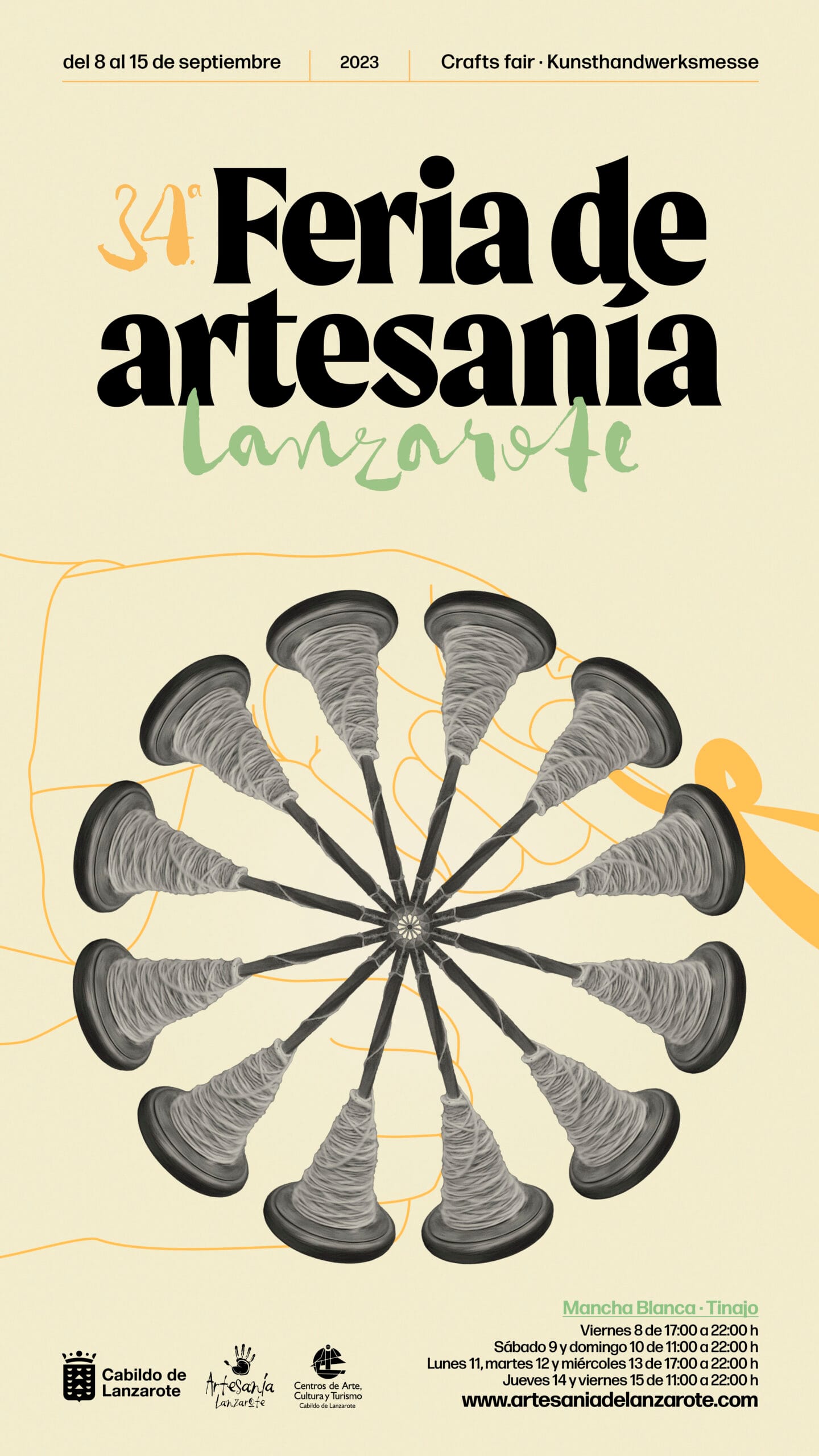 Feria de Artesanía de Lanzarote: 140 creadores y Uruguay