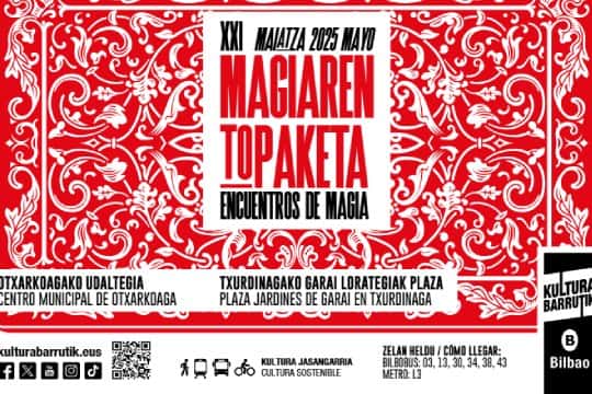 Magia en Otxarkoaga y Txurdinaga: programa de mayo