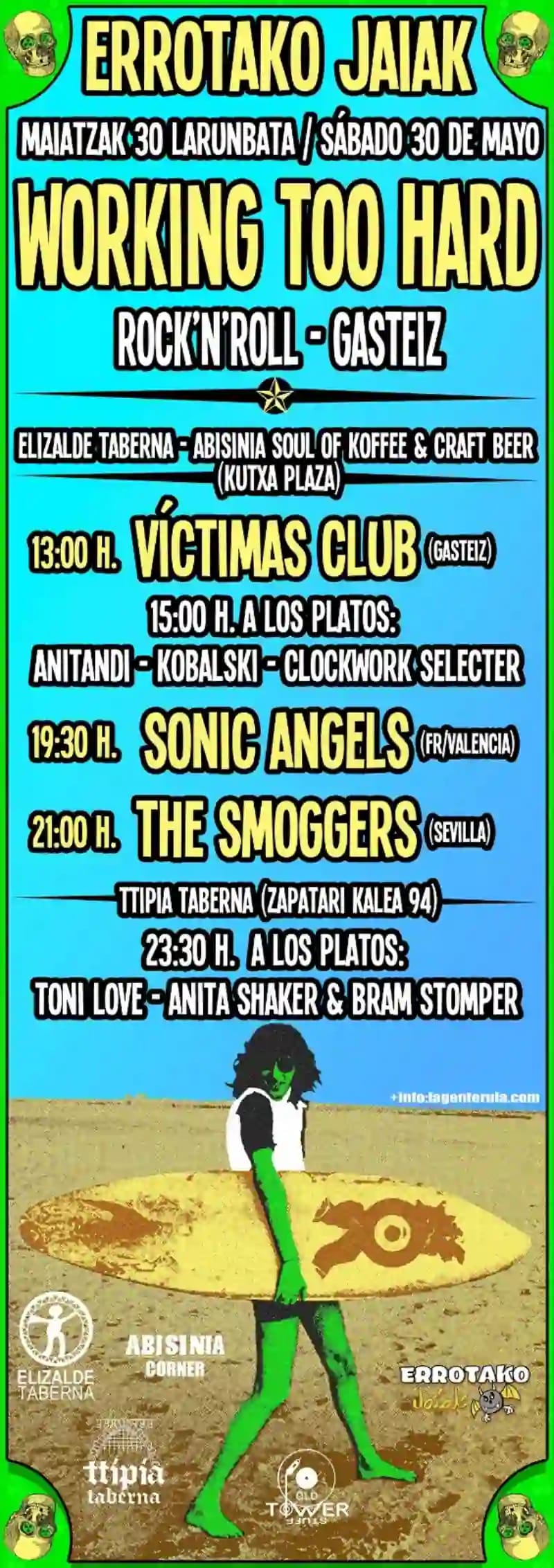 Victimas Club + Caiman + Demonio de Nino