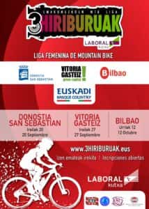 3 Hiriburuak de BTT