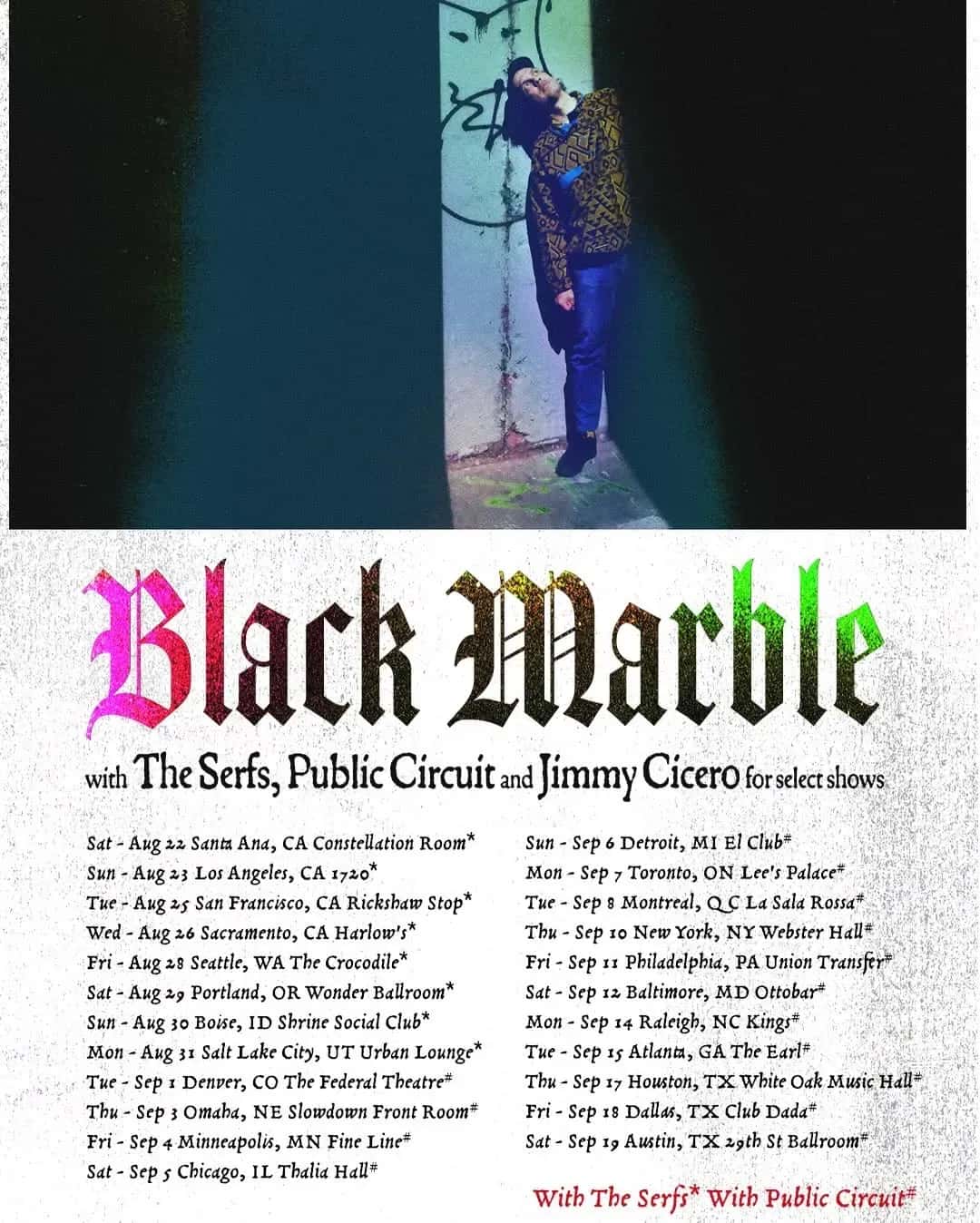 Black Marble w/ Public Circuit