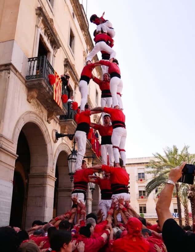 Diada castellera de la Fiesta Mayor de Verano 2026