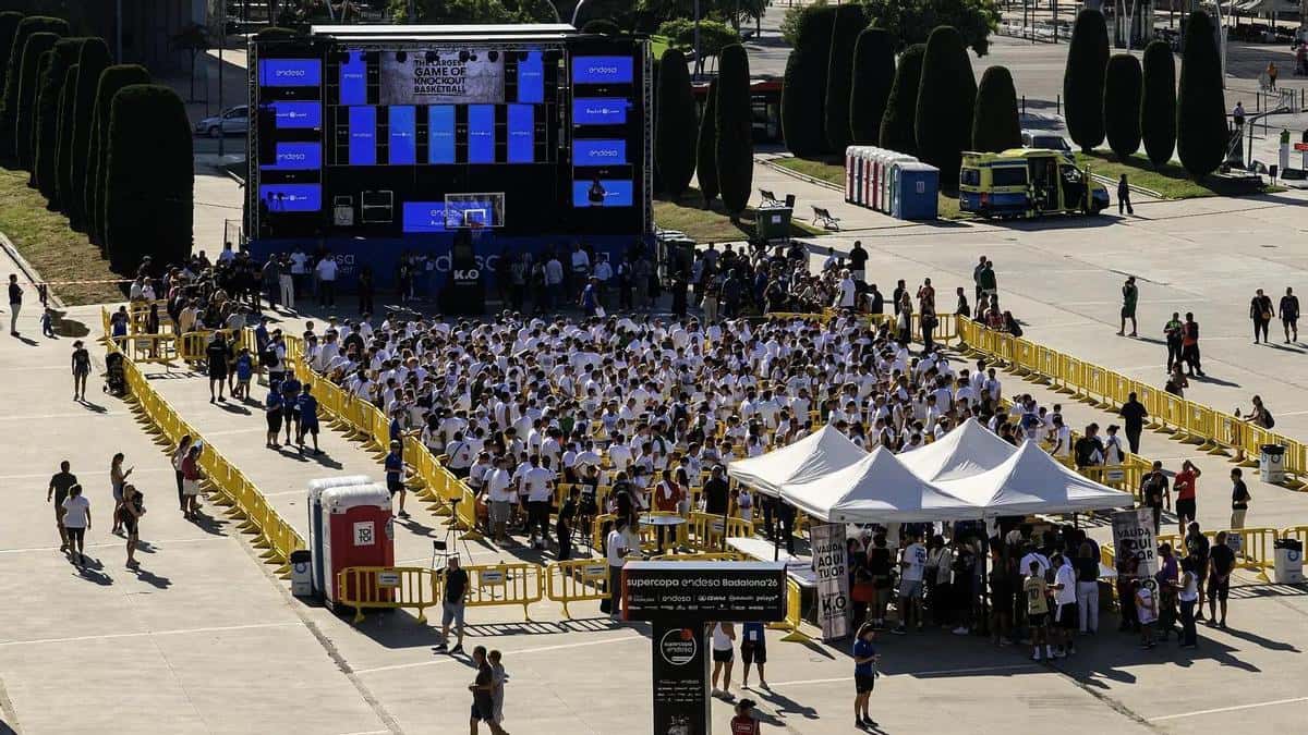 Badalona bate el récord Guinness del torneo de KO