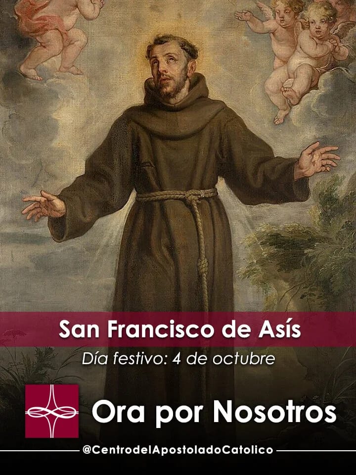 Solemne Triduo en honor a san Francisco de Asís