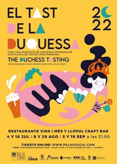 Planes gastronómicos de verano en el Palau Ducal