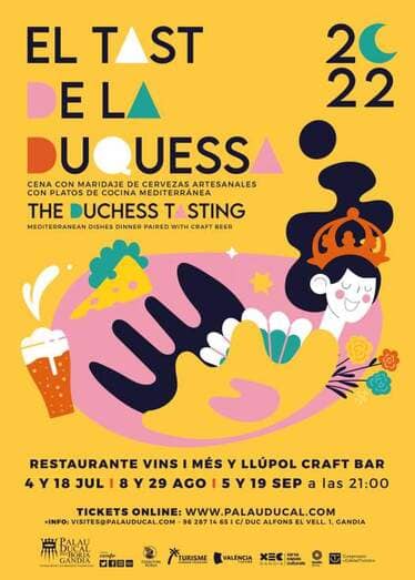 Planes gastronómicos de verano en el Palau Ducal