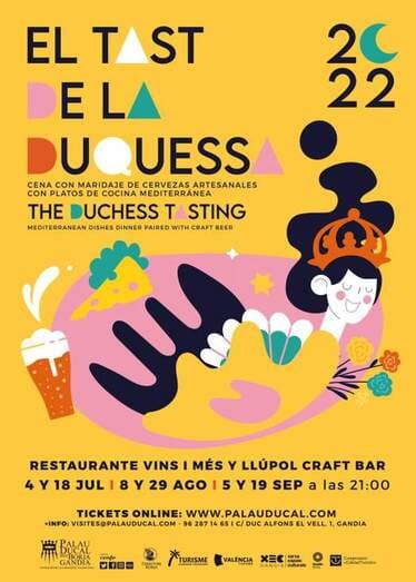 Planes gastronómicos de verano en el Palau Ducal